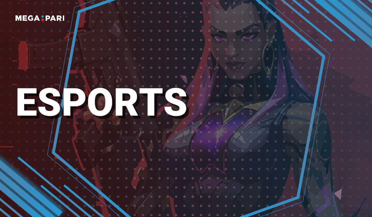 Megapari Esports page offers different types of bets for each esports match.