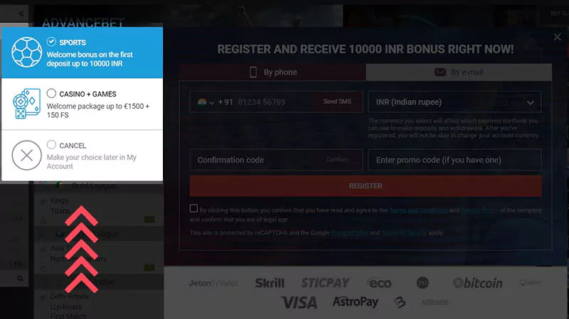 How to Register on Megapari BN 4