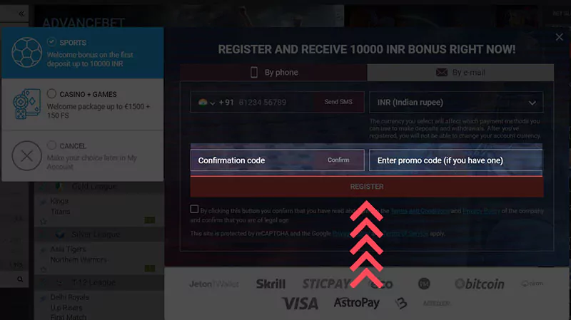 How to Register on Megapari BN 3