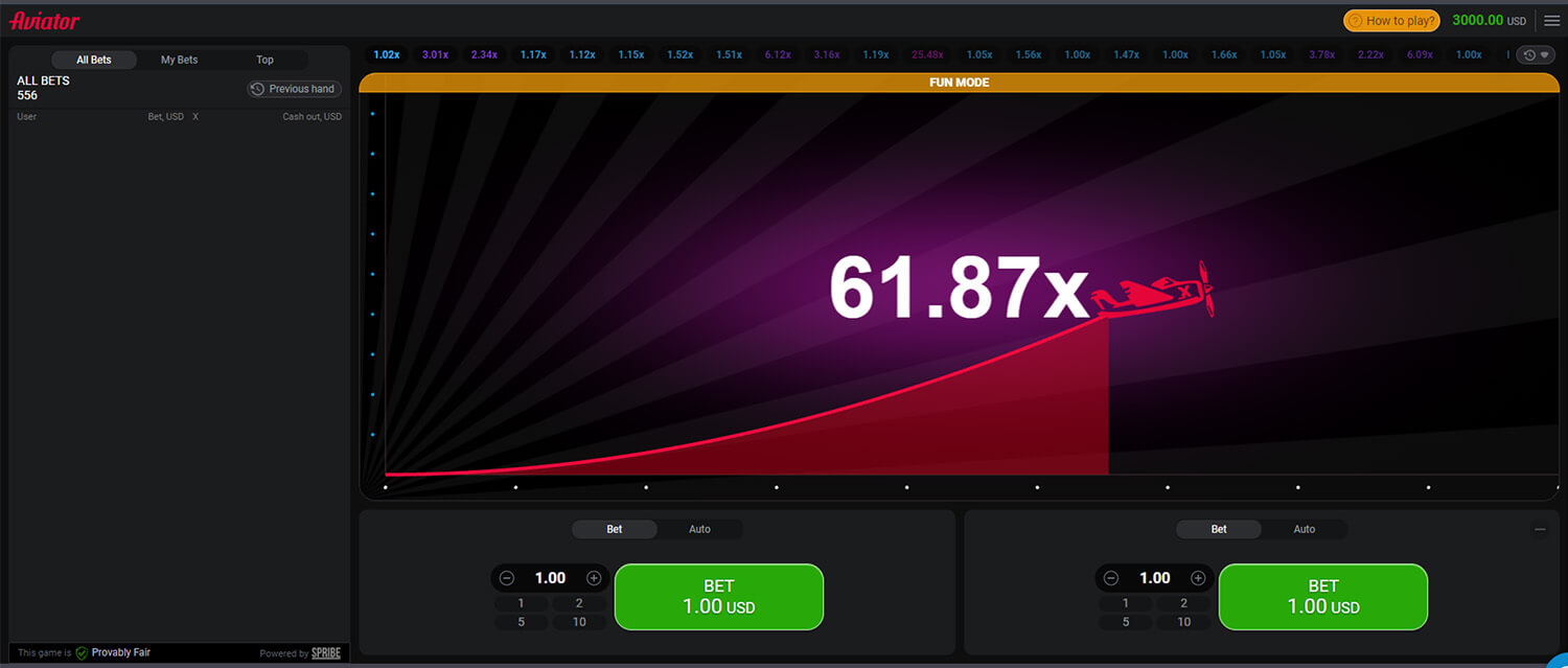 interface slot machine